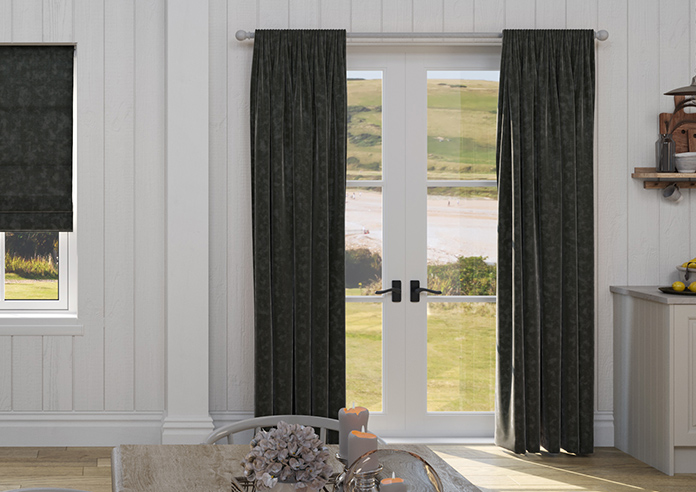 Oleander, Graphite - Made to Measure Curtains - Image 3